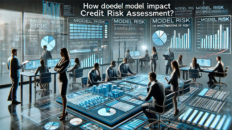 How does model risk impact credit